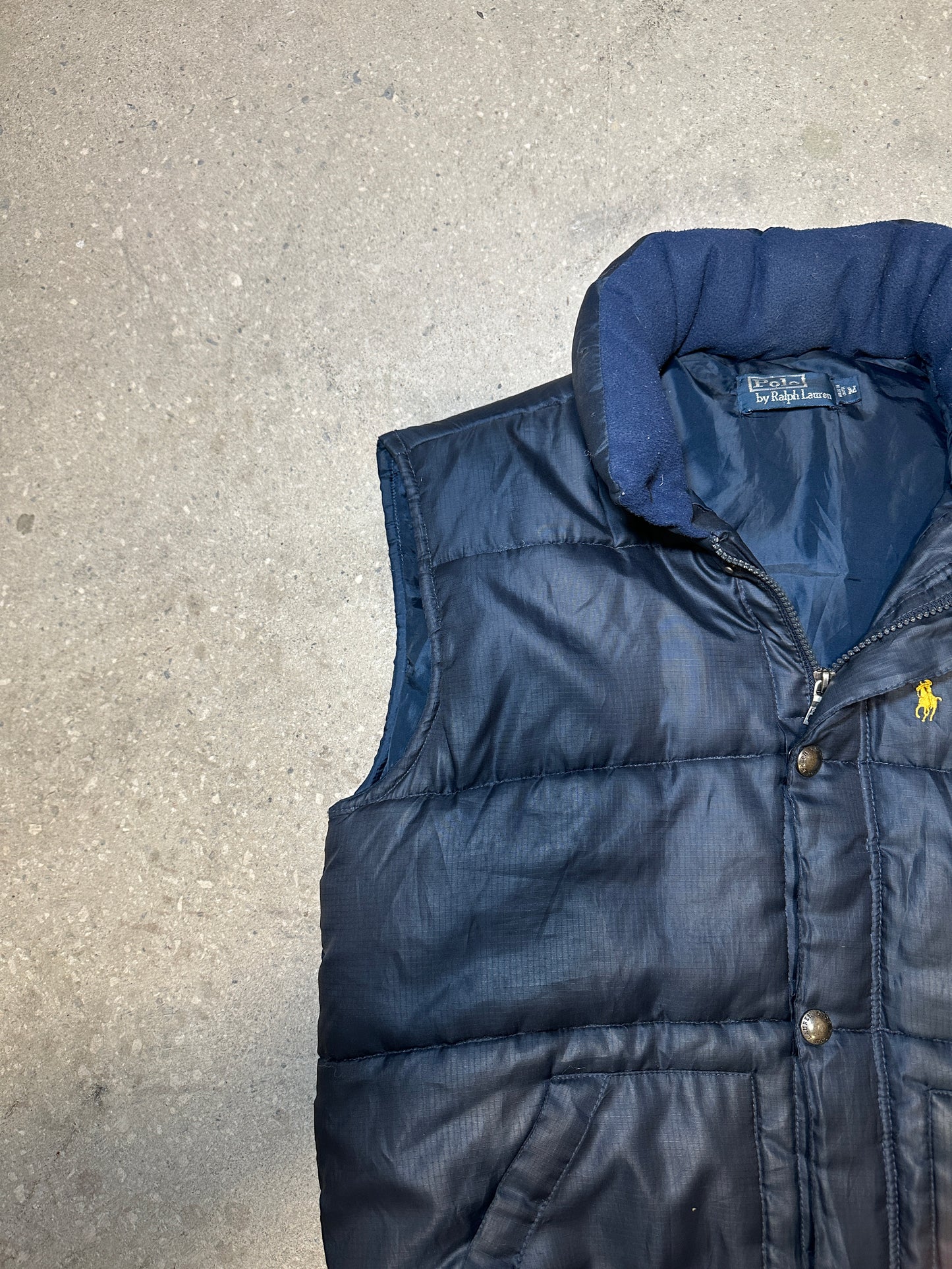 Ralph Lauren funnel neck gilet
