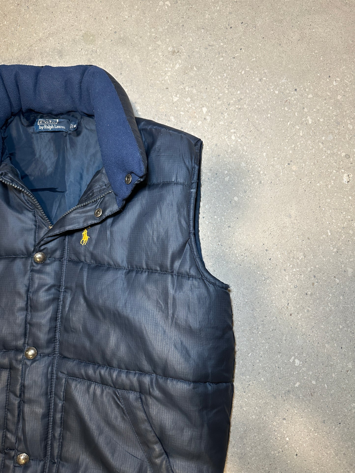 Ralph Lauren funnel neck gilet