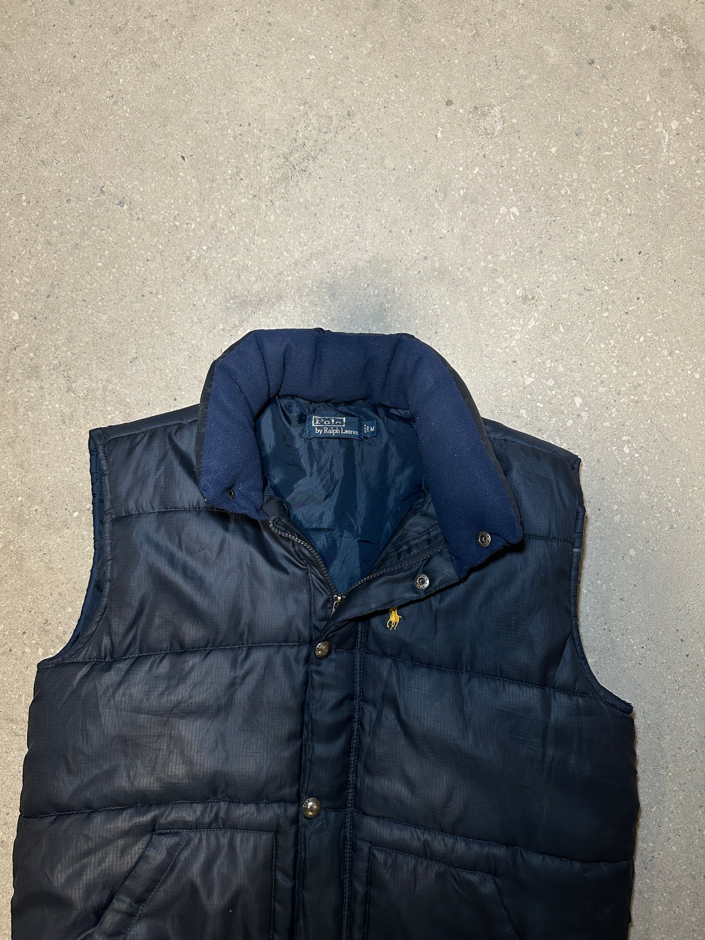 Ralph Lauren funnel neck gilet