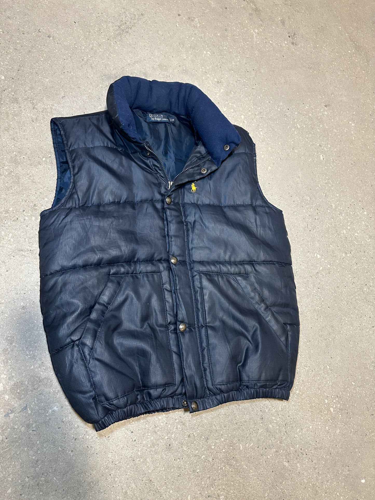 Ralph Lauren funnel neck gilet